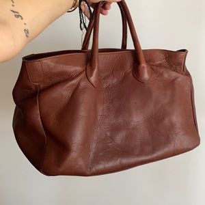 Elisabetta slouch bag Mark and Graham leather tote